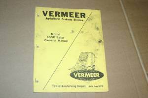 Vermeer 605f specs