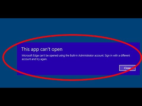 Windows 10 App Can T Open